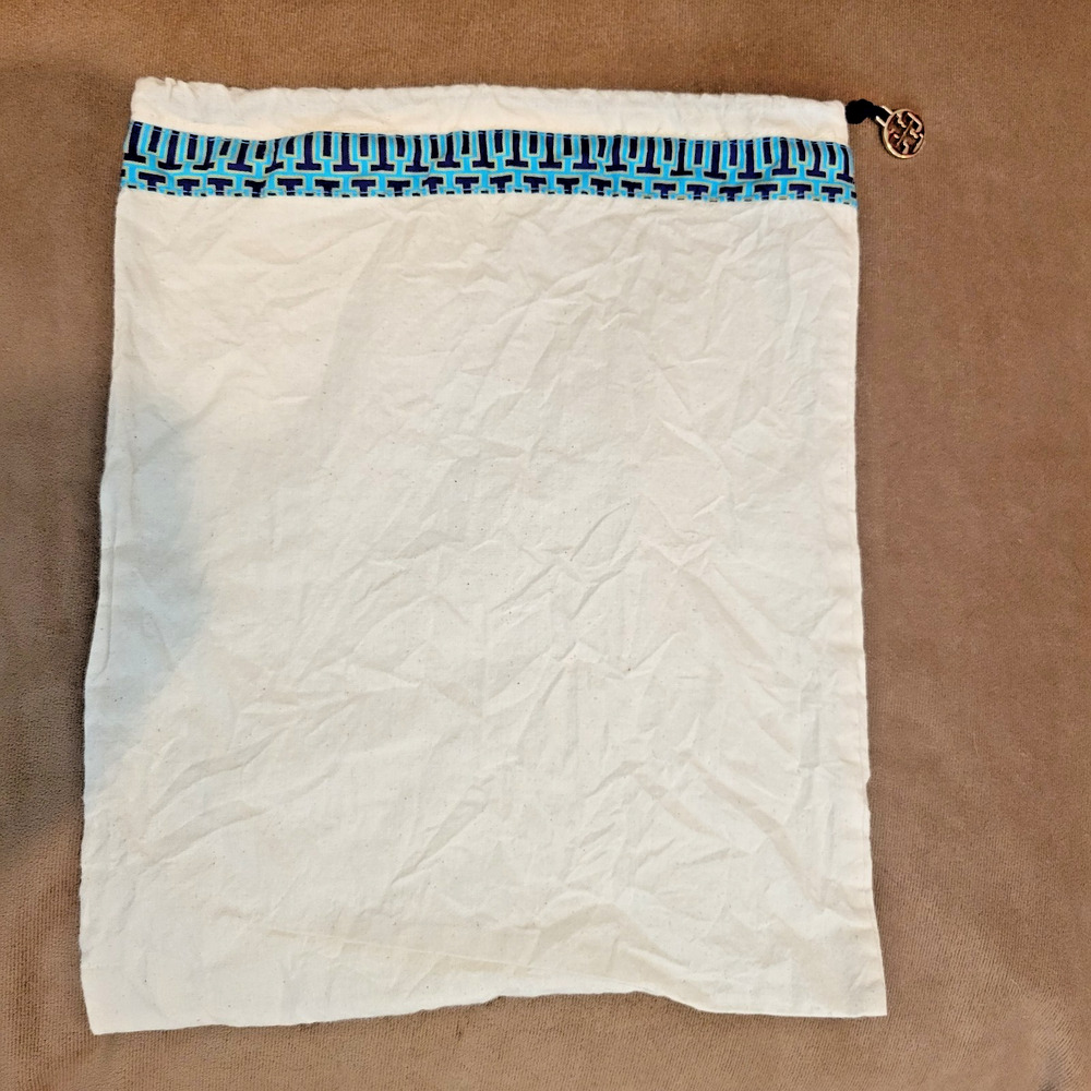 Tory Burch Dust Bag 14x11 Drawstring – Good Used Condition – Clean